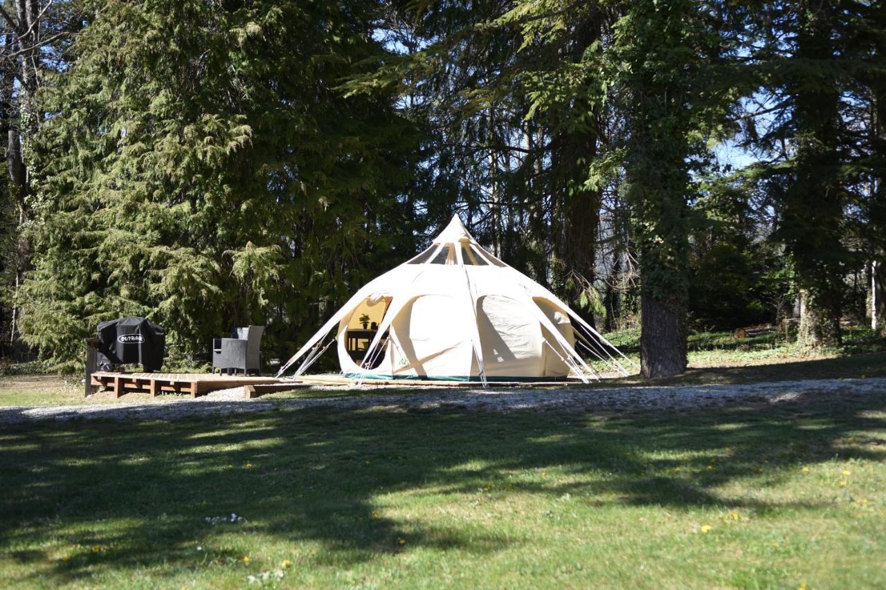 Glamping At Camping La Source Saint-Pierre-d'Argencon Buitenkant foto