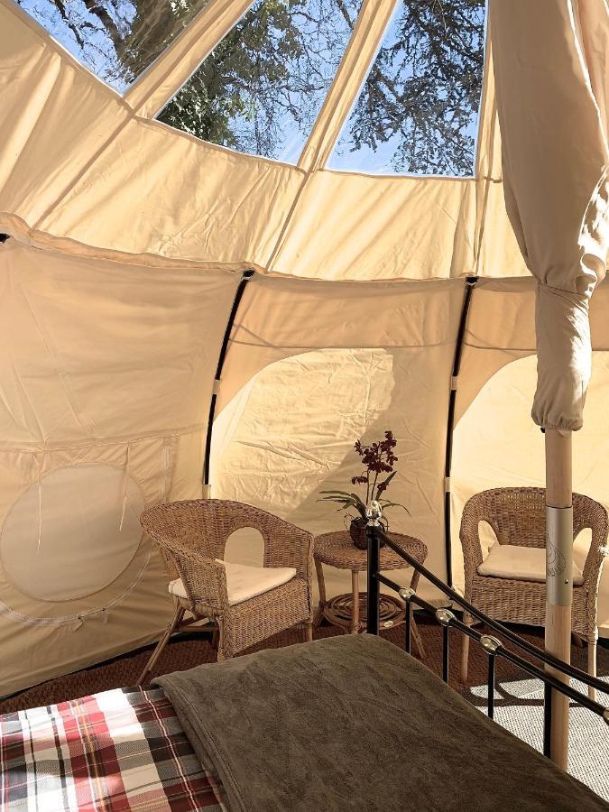Glamping At Camping La Source Saint-Pierre-d'Argencon Buitenkant foto