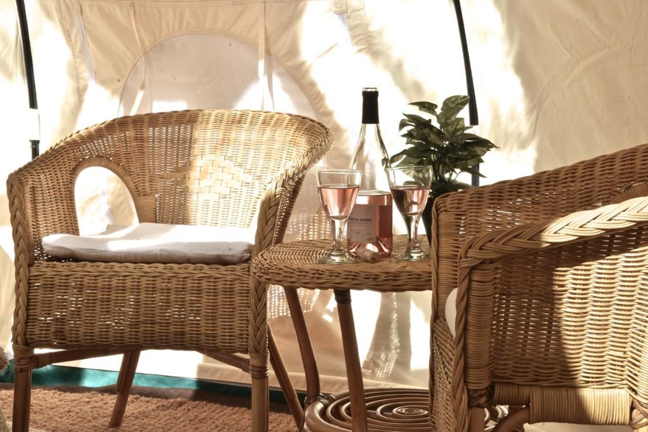 Glamping At Camping La Source Saint-Pierre-d'Argencon Buitenkant foto