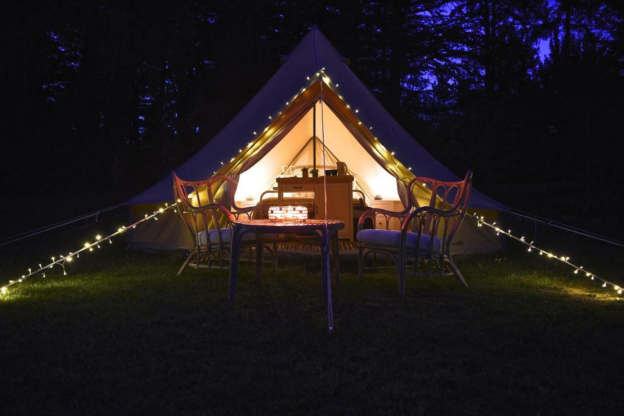 Glamping At Camping La Source Saint-Pierre-d'Argencon Buitenkant foto